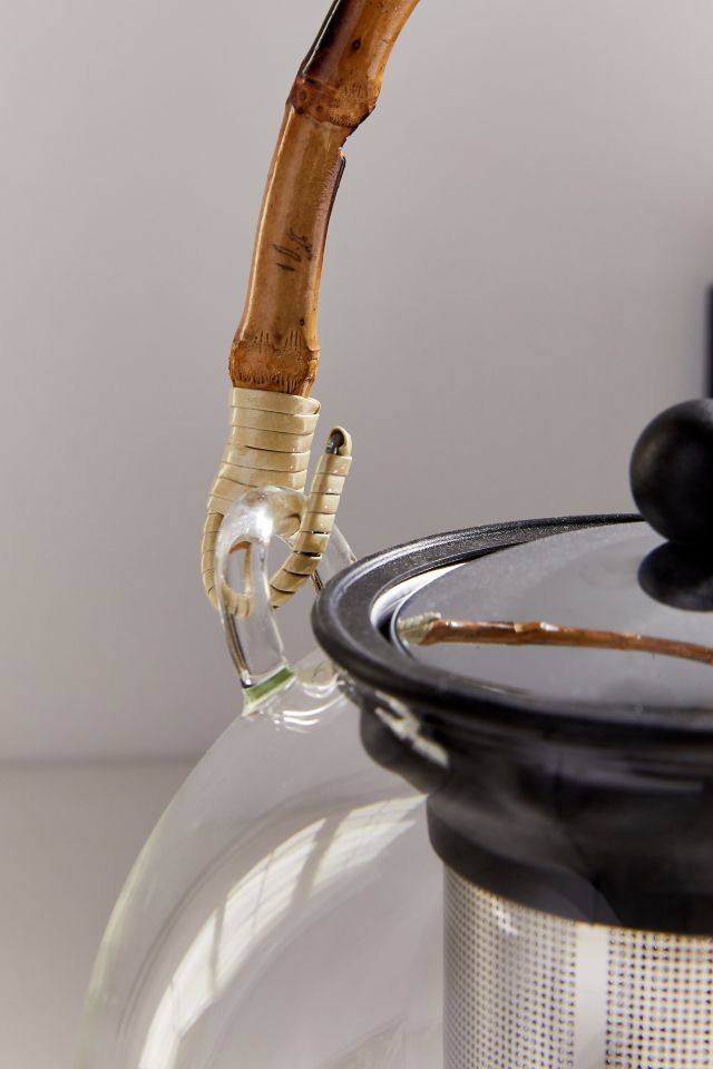 Théière en verre et bambou BODUM #4