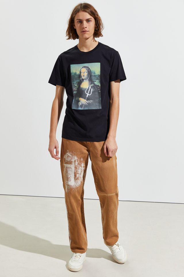 Mona Lisa Doodles Tee Urban Outfitters Canada