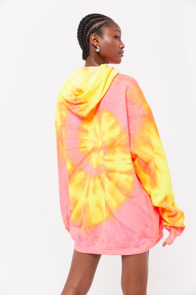 Urban Renewal Vintage Oversized Tie-Dye Hoodie Sweatshirt #2