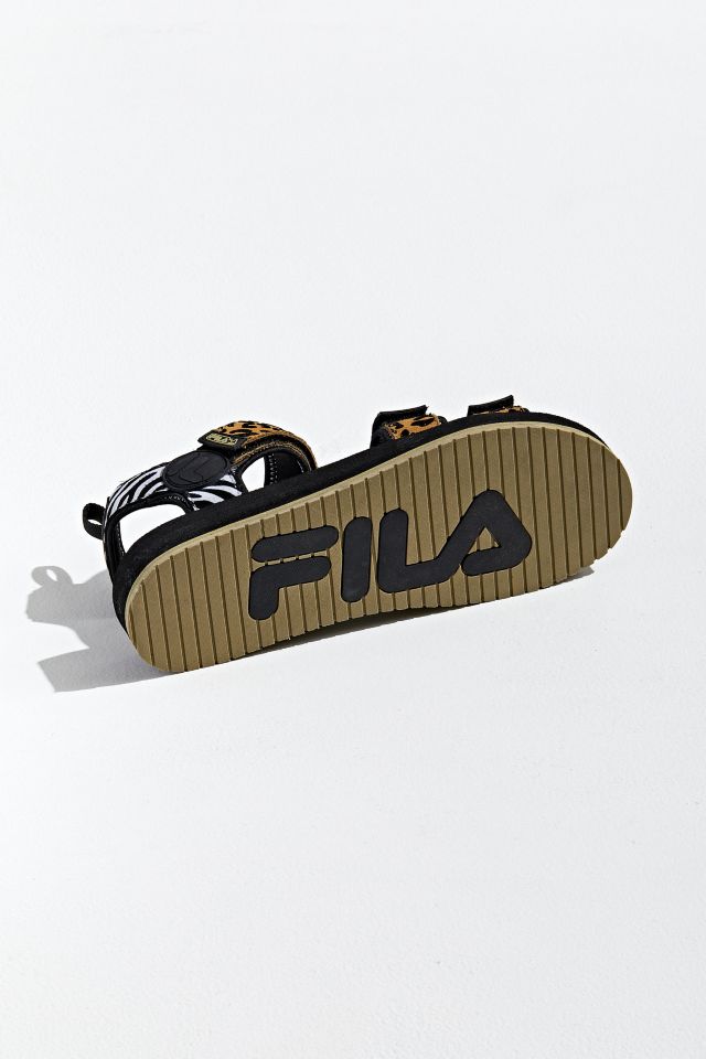 FILA Drifter Animal Print Sandal #3