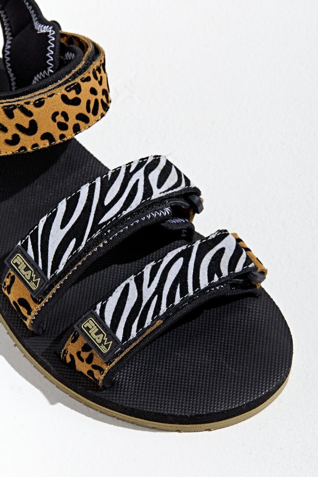 FILA Drifter Animal Print Sandal #4