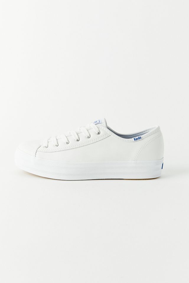 Sneaker plate-forme en cuir Triple Kick Keds #1