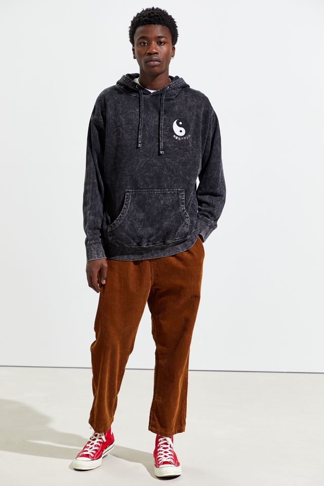 Yin Yang Overdyed Hoodie Sweatshirt  #2