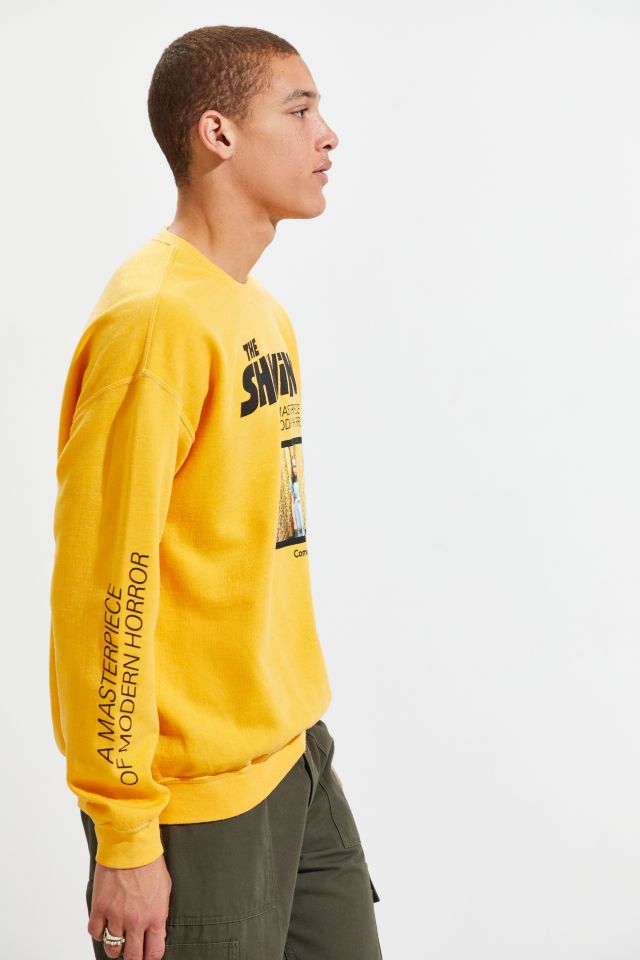 【SALE】YELLOW LOGO COOL FIT CREWNECK SWEATSHIRT Yellow Logo Cool Fit Crewneck Sweatshirt