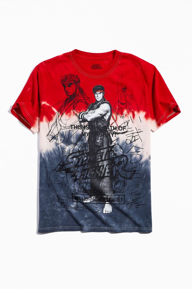 Street Fighter Destiny Tie-Dye Tee   