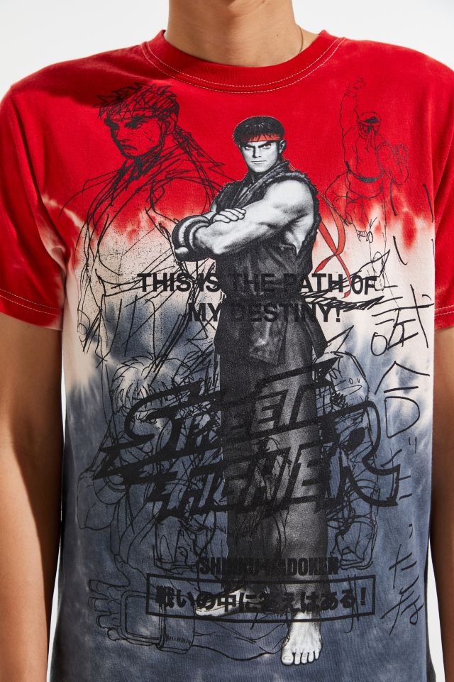 Street Fighter Destiny Tie-Dye Tee    #3
