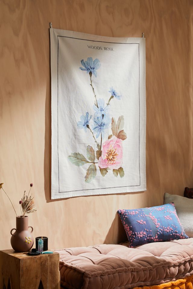 Urban outfitters best sale flower tapestry