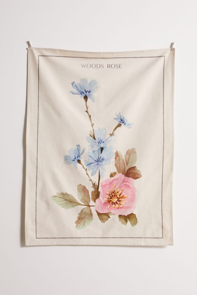 Botanical Study Flag Tapestry Urban Outfitters
