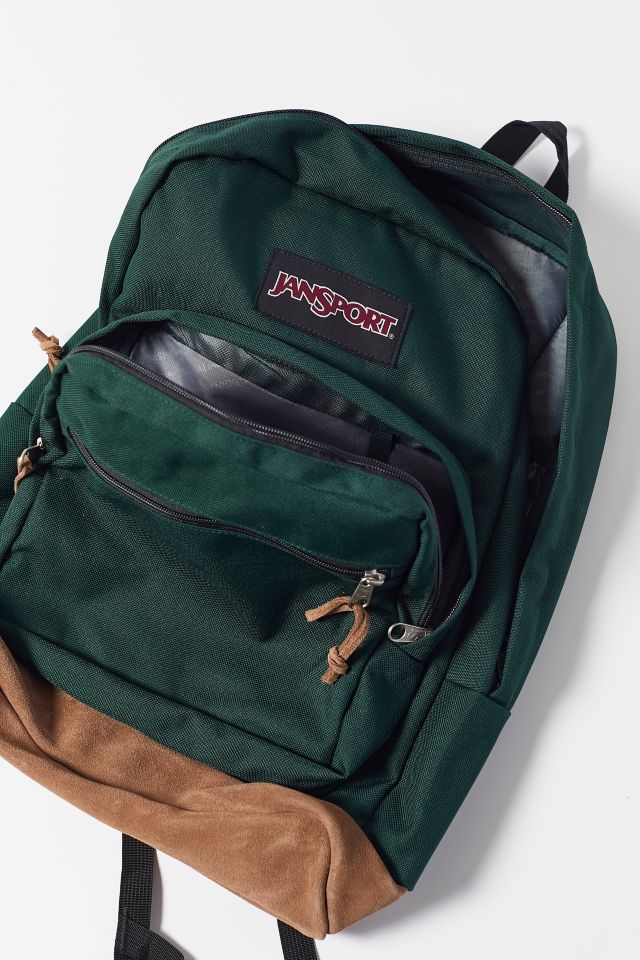 Dark green outlet jansport backpack