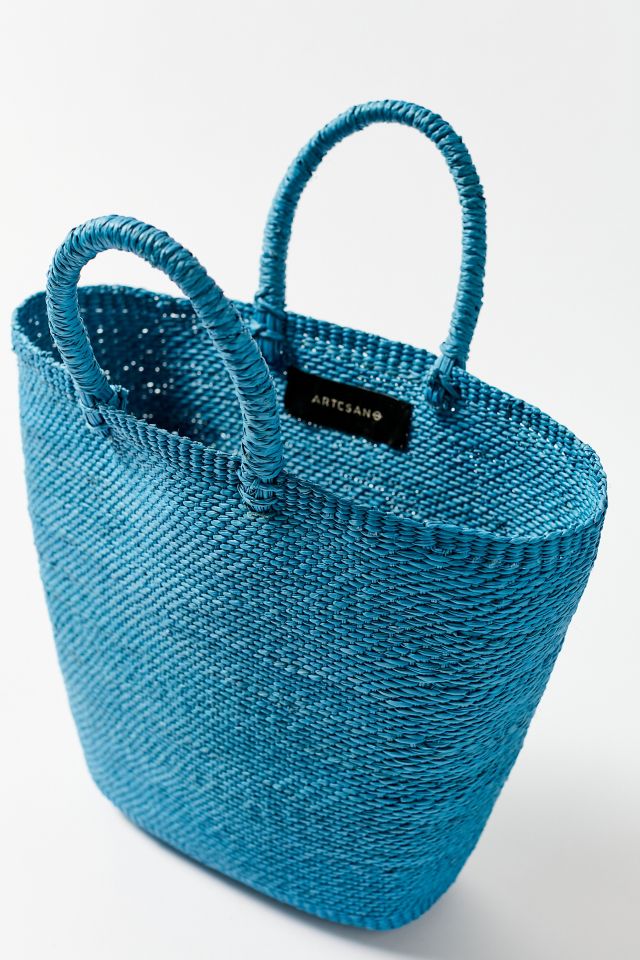 Artesano Crete Small Straw Tote Bag #1
