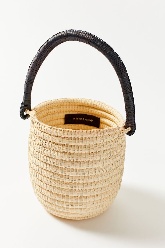 Artesano Osaka Straw Bucket Bag #3