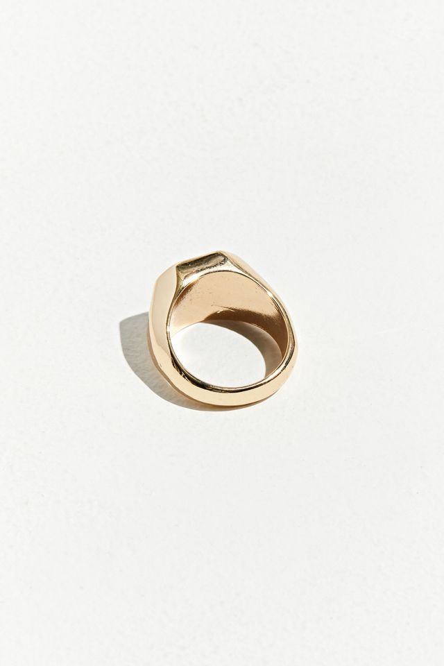 Icon Brand Stealth Signet Ring | Urban Outfitters