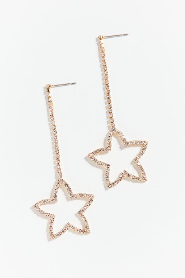 Rhiana Rhinestone Drop Earring #1