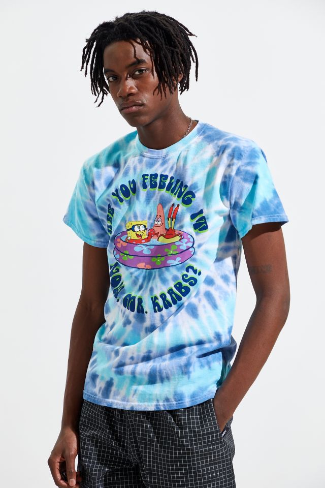 Are You Feeling It Mr. Krabs Tie-Dye Tee #1