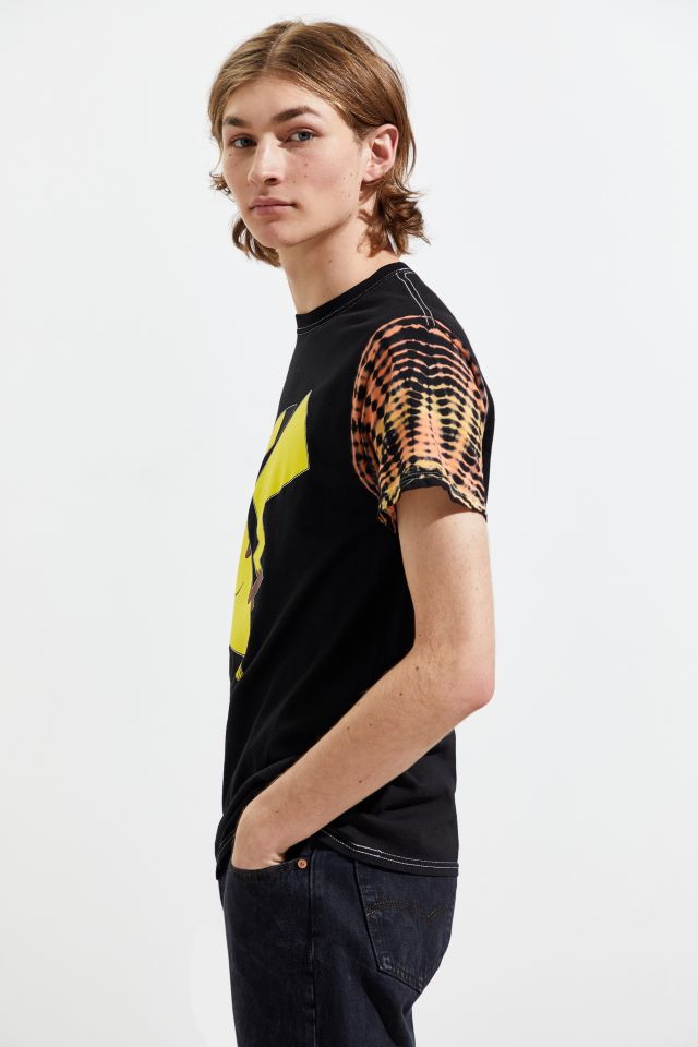 Fierce Pikachu Tie-Dye Sleeve Tee #4