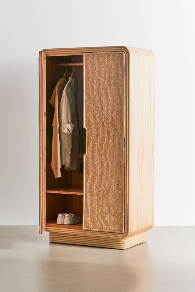 Ria Rattan Armoire #3