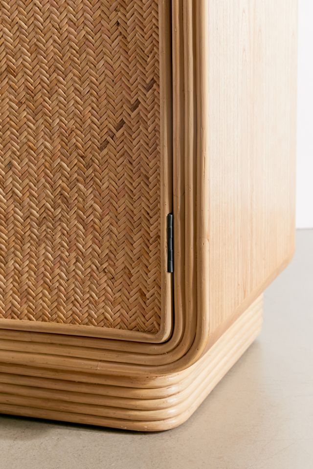 Ria Rattan Armoire #5