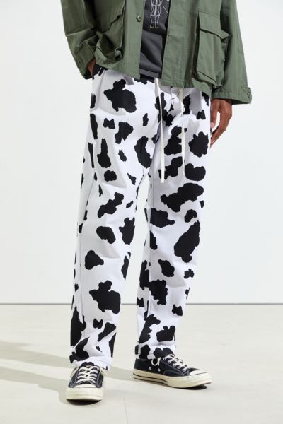 Calvin klein sale cow print pants