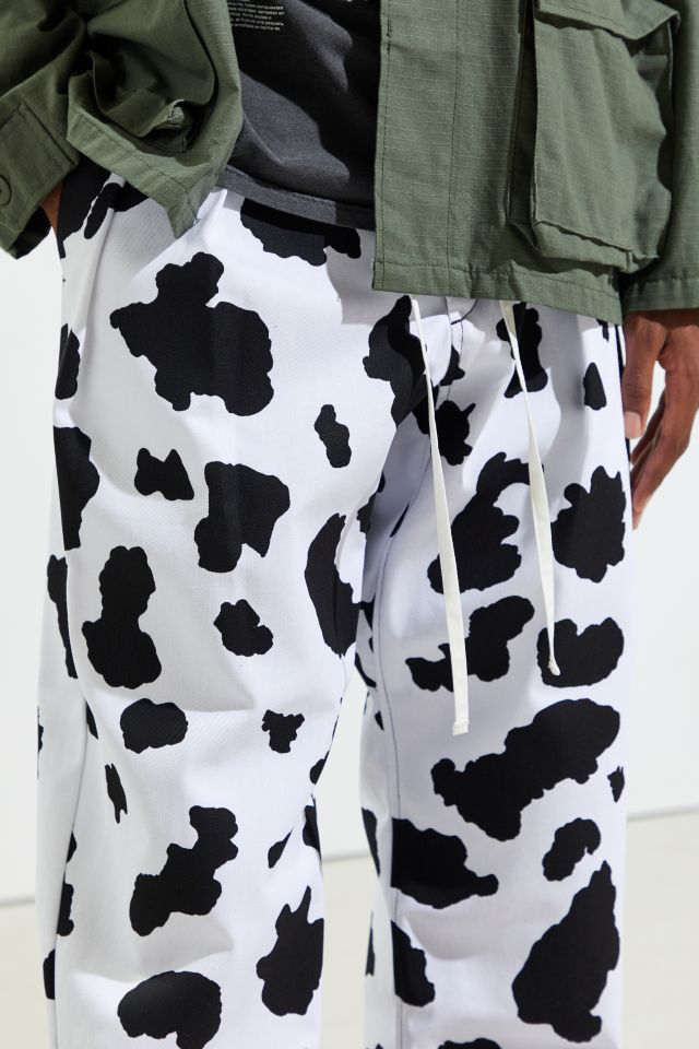 Monitaly Cow Print Drop Crotch Pant  #2