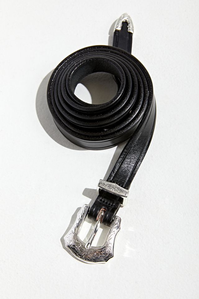 Monitaly Extra-Long Leather Belt | Urban Outfitters Canada