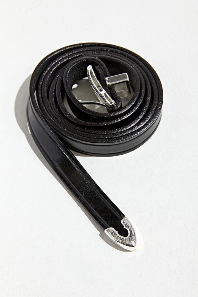 Monitaly Extra-Long Leather Belt | Urban Outfitters