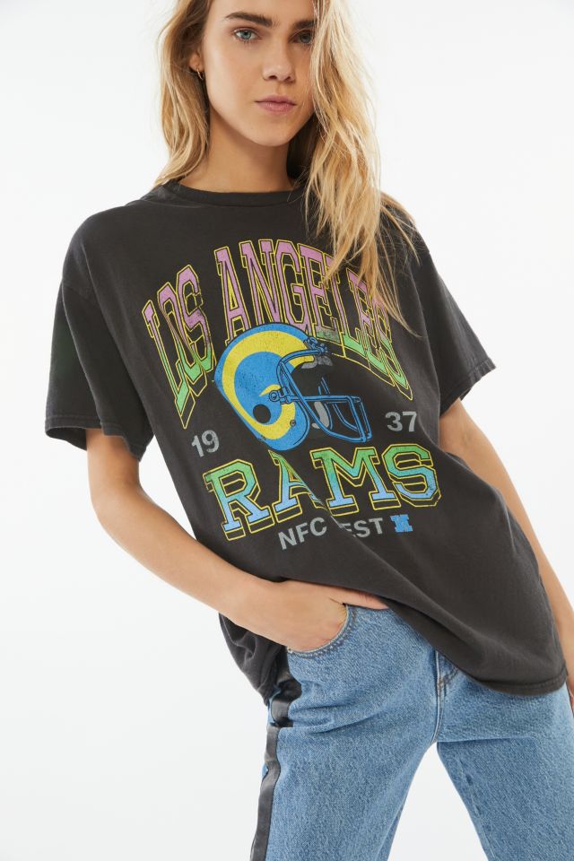 47 Royal Los Angeles Rams Rocker Vintage Tubular T-Shirt