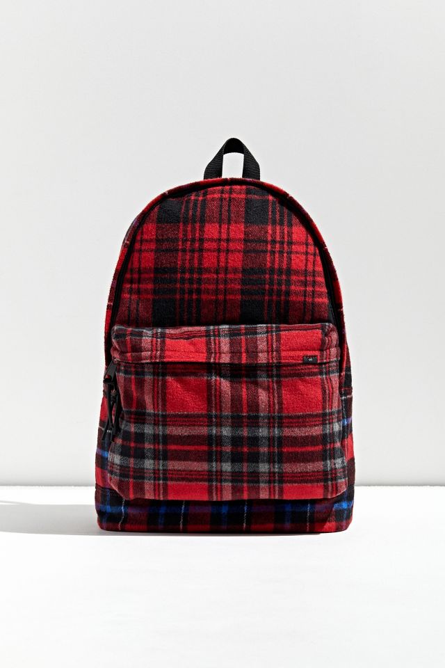 UO Brushed Plaid Backpack 