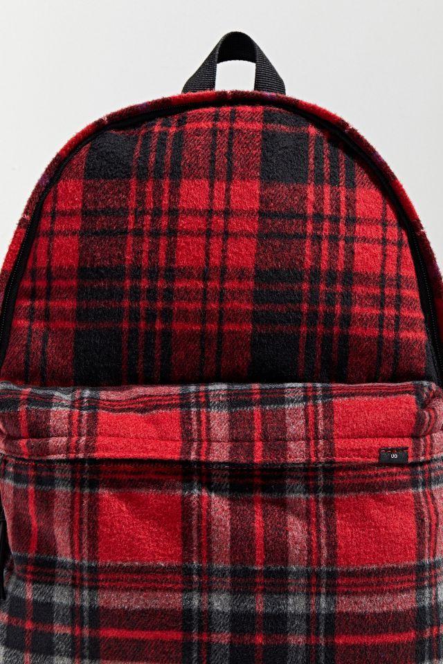UO Brushed Plaid Backpack  #2