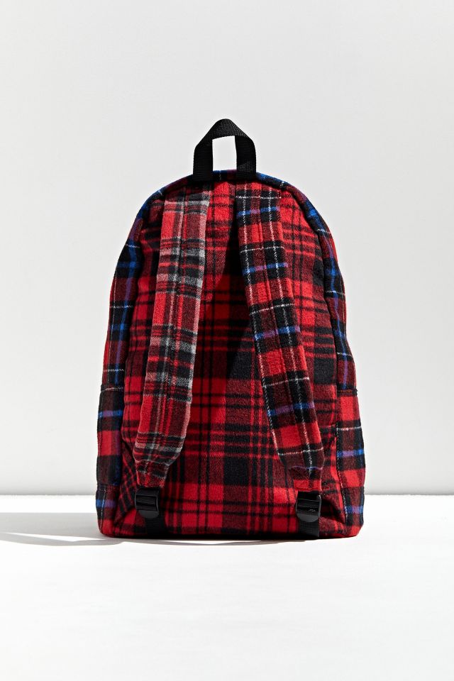 UO Brushed Plaid Backpack  #3