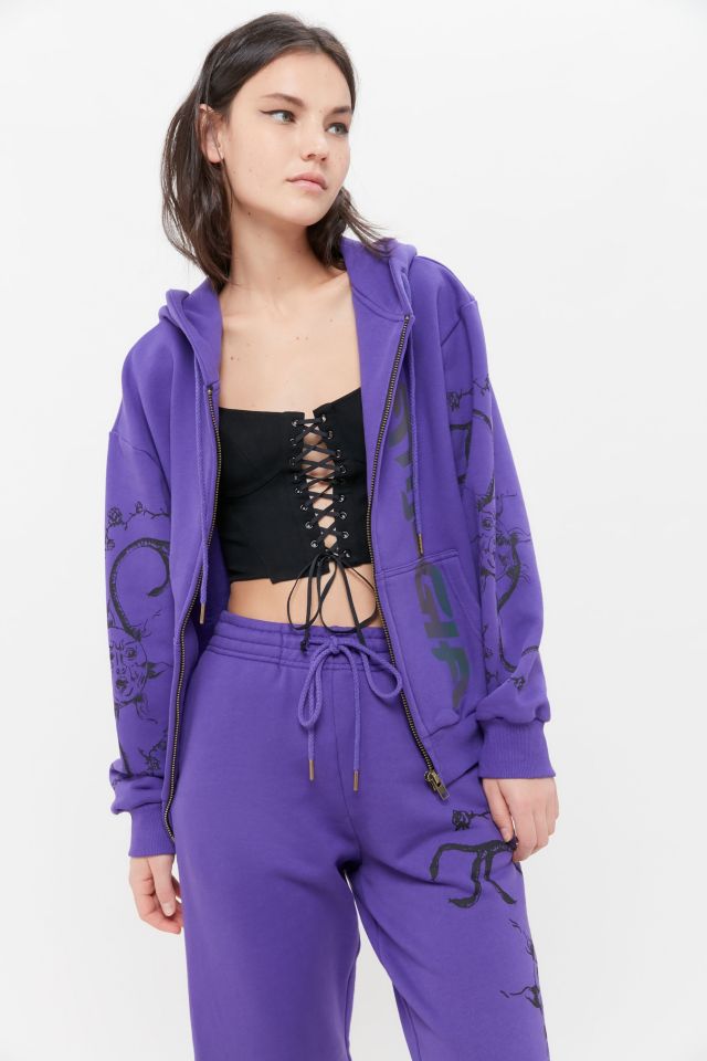 I am gia zip up sale hoodie