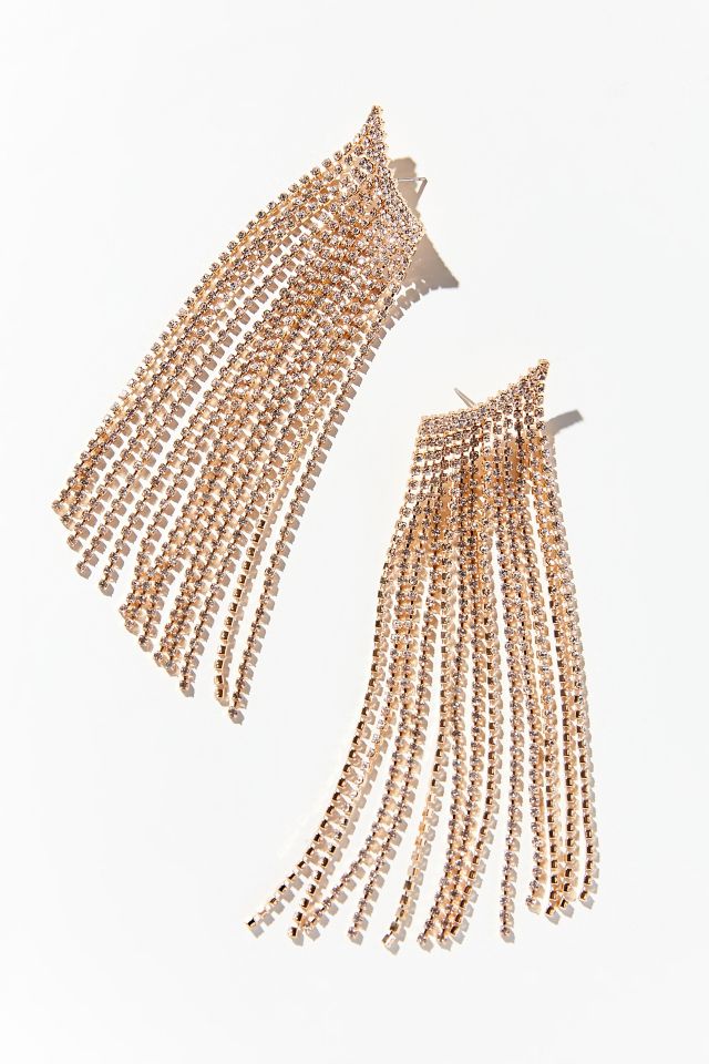 Serena Rhinestone Statement Earring #1