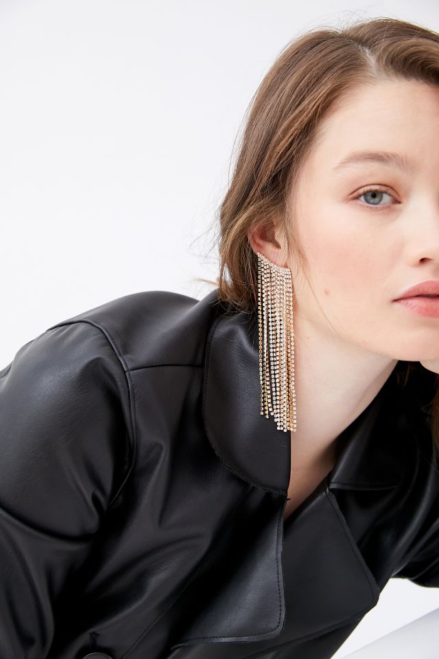 Serena Rhinestone Statement Earring #2