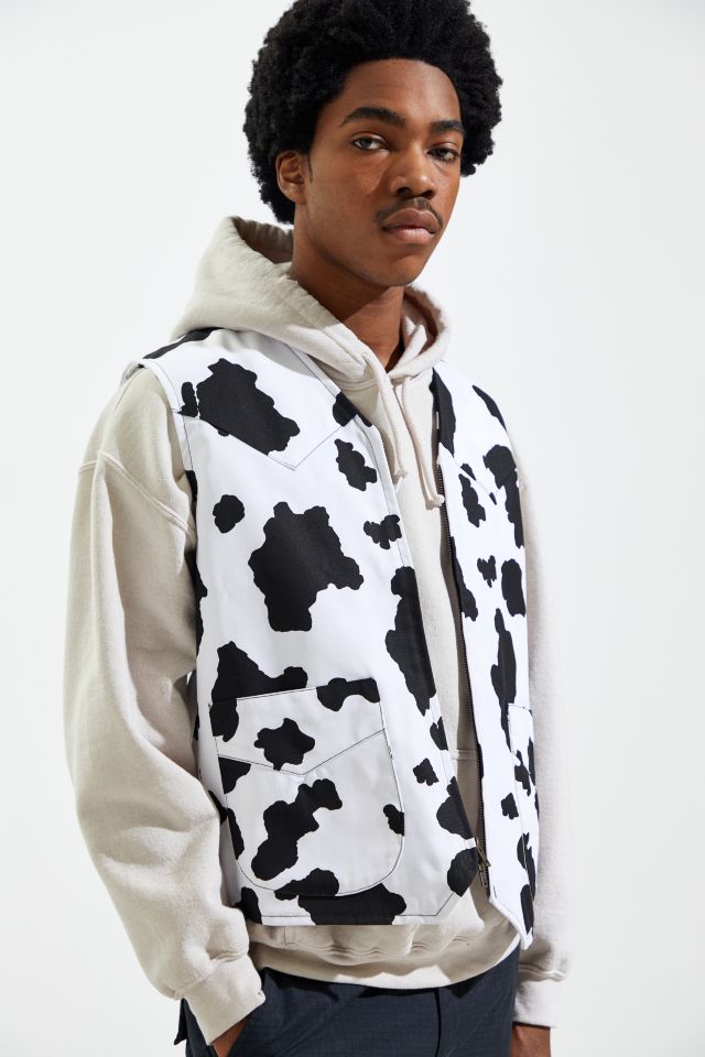 Mens cow clearance print jacket