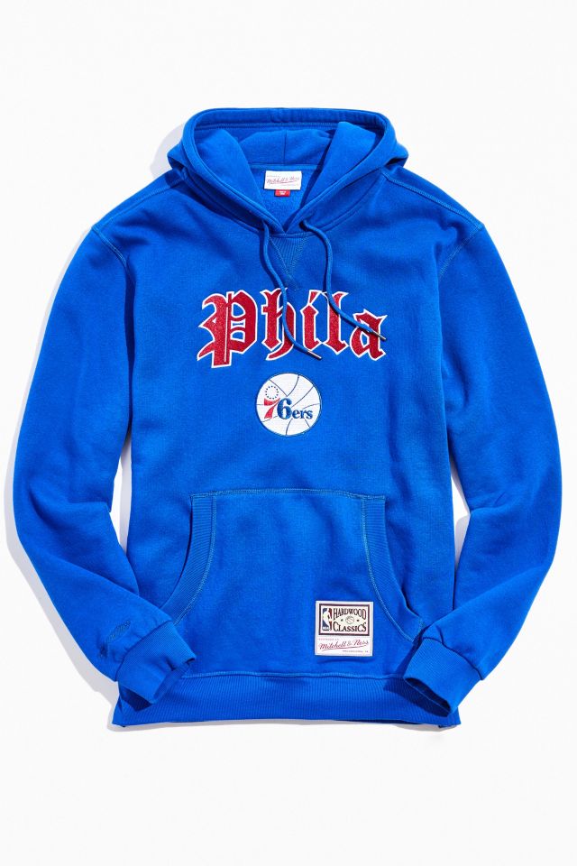 Mitchell and ness store 76ers hoodie