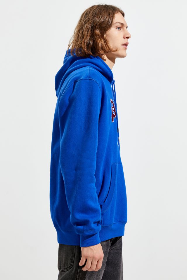 Mitchell & Ness Old English Philadelphia 76ers Hoodie Sweatshirt  #4
