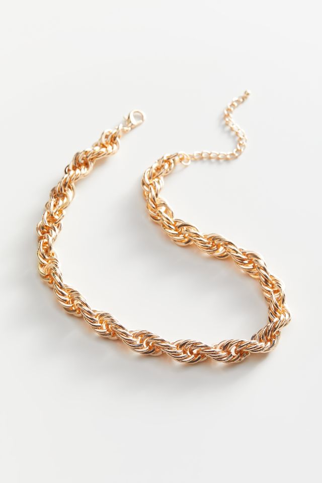 Alyssa Oversized Rope Chain Necklace #1