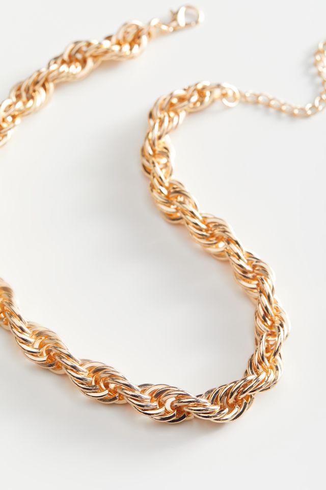 Alyssa Oversized Rope Chain Necklace #2