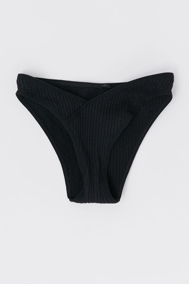 Out From Under Ginger Solid V-Front Bikini Bottom Urban, 60% OFF