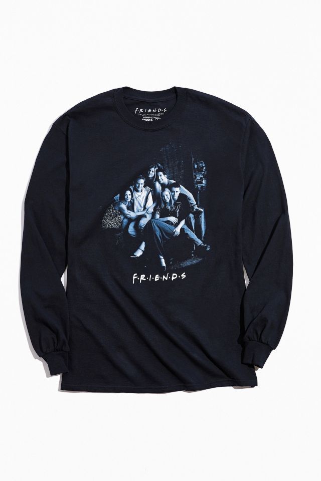 Friends Blue Long Sleeve Tee