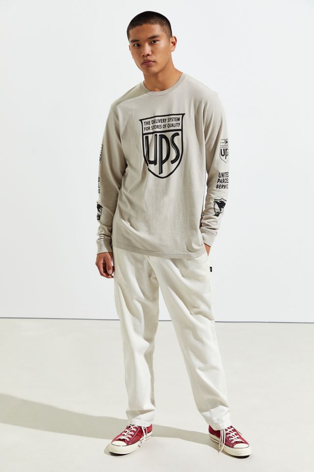 UPS Logo Long Sleeve Tee | Urban Outfitters