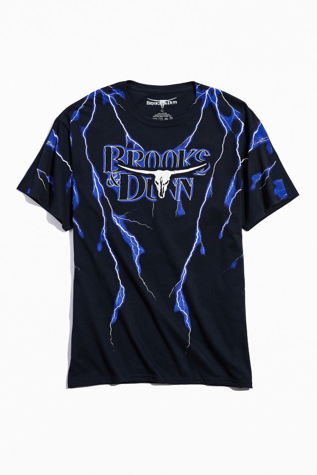 Brooks And Dunn Lightning Tee | Urban Outfitters