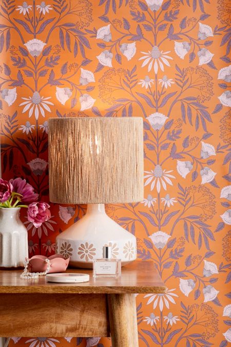 Camille Floral Removable Wallpaper