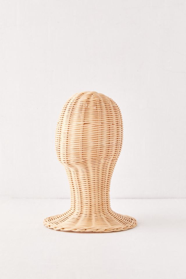 Priscilla Rattan Hat Display Stand #1