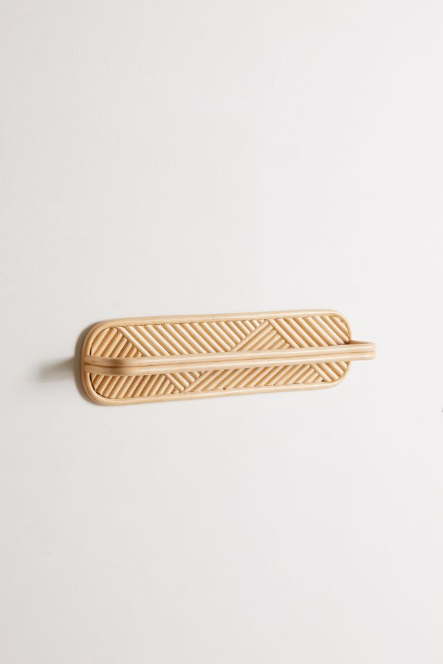 Ria Rattan Towel Bar #1