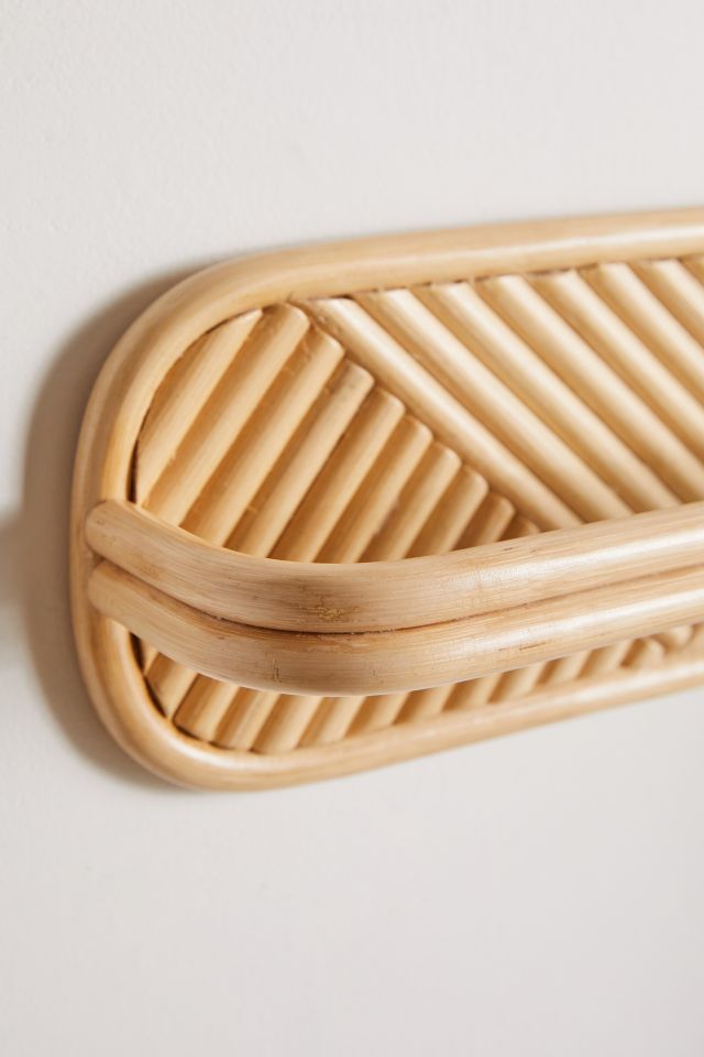 Ria Rattan Towel Bar #3