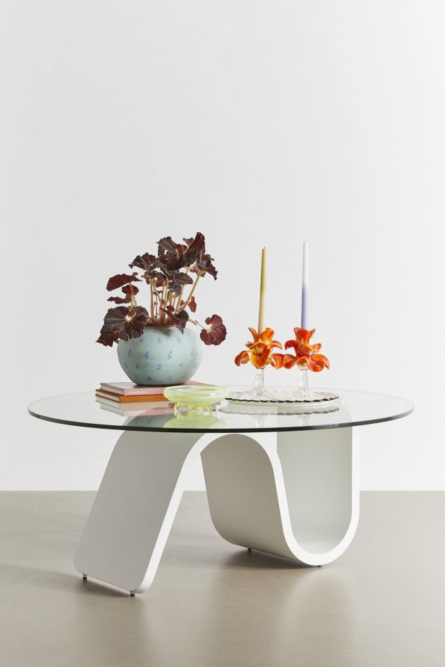 Urban outfitters deals glass coffee table