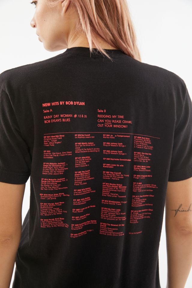 T-shirt Piano Bob Dylan #1