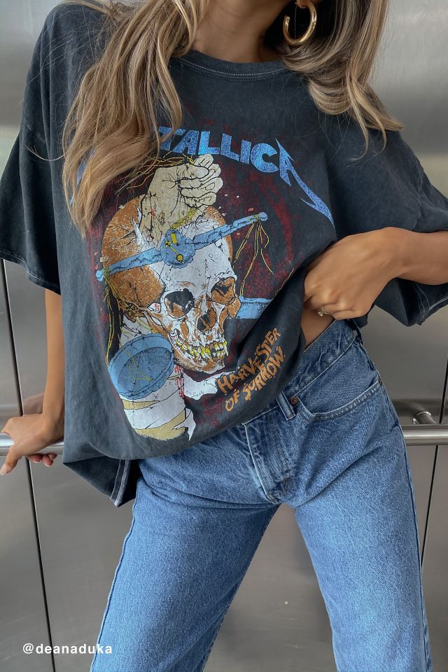 metallica shirt women