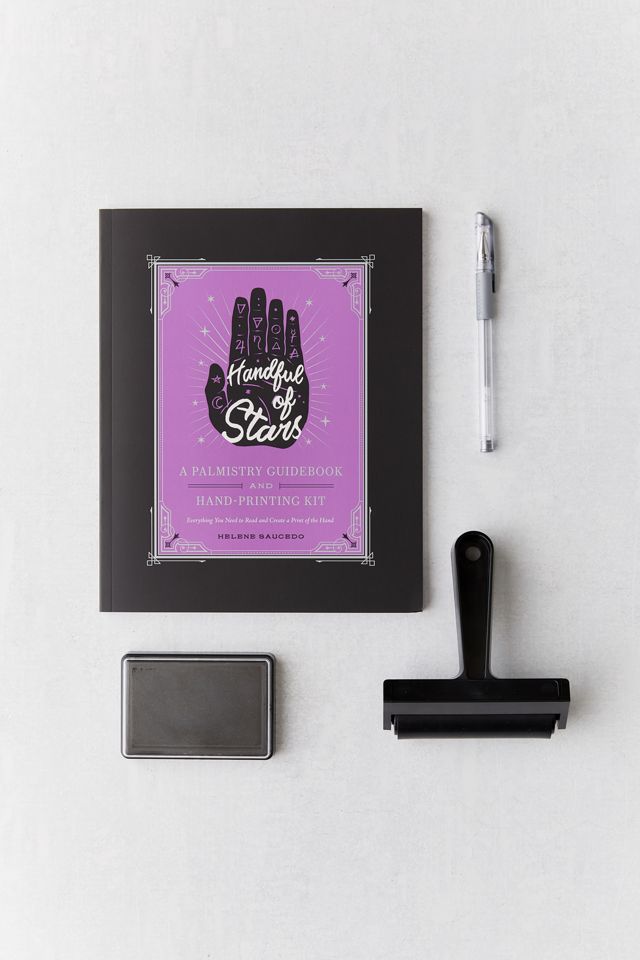 Handful of Stars: A Palmistry Guidebook and Hand-Printing Kit By Helene Saucedo #1