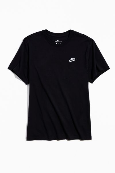 Nike Sportswear Club Tee In Black, Men's At Urban Outfitters